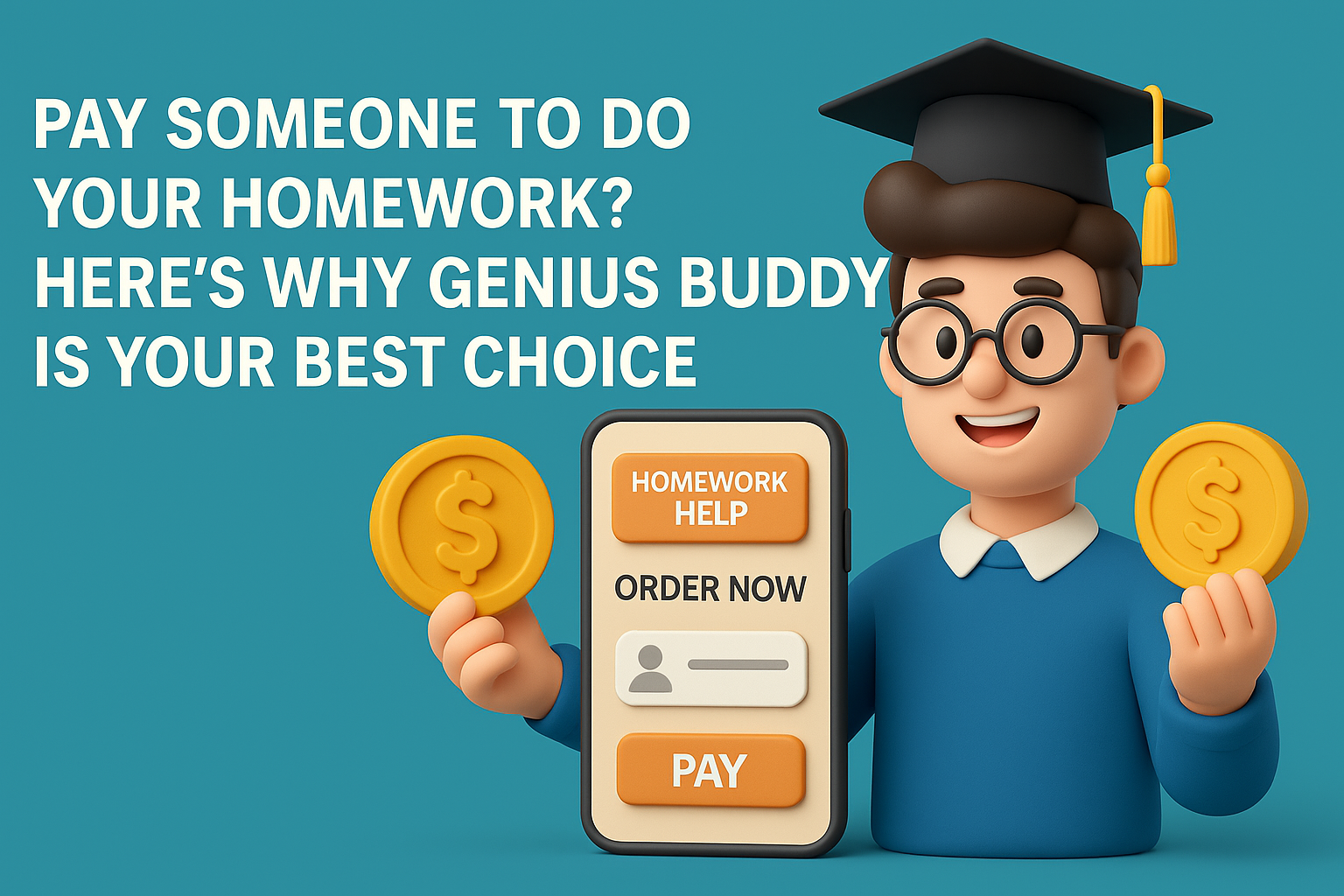 Pay Someone to Do Your Homework? Here’s Why Genius Buddy is Your Best Choice