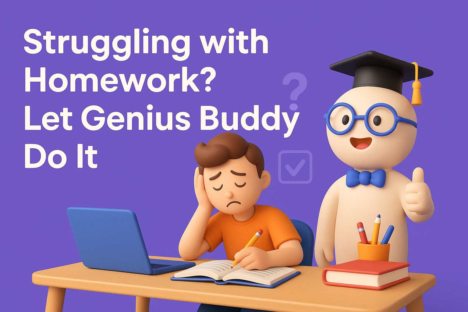 Struggling with Homework? Let Genius Buddy Do It