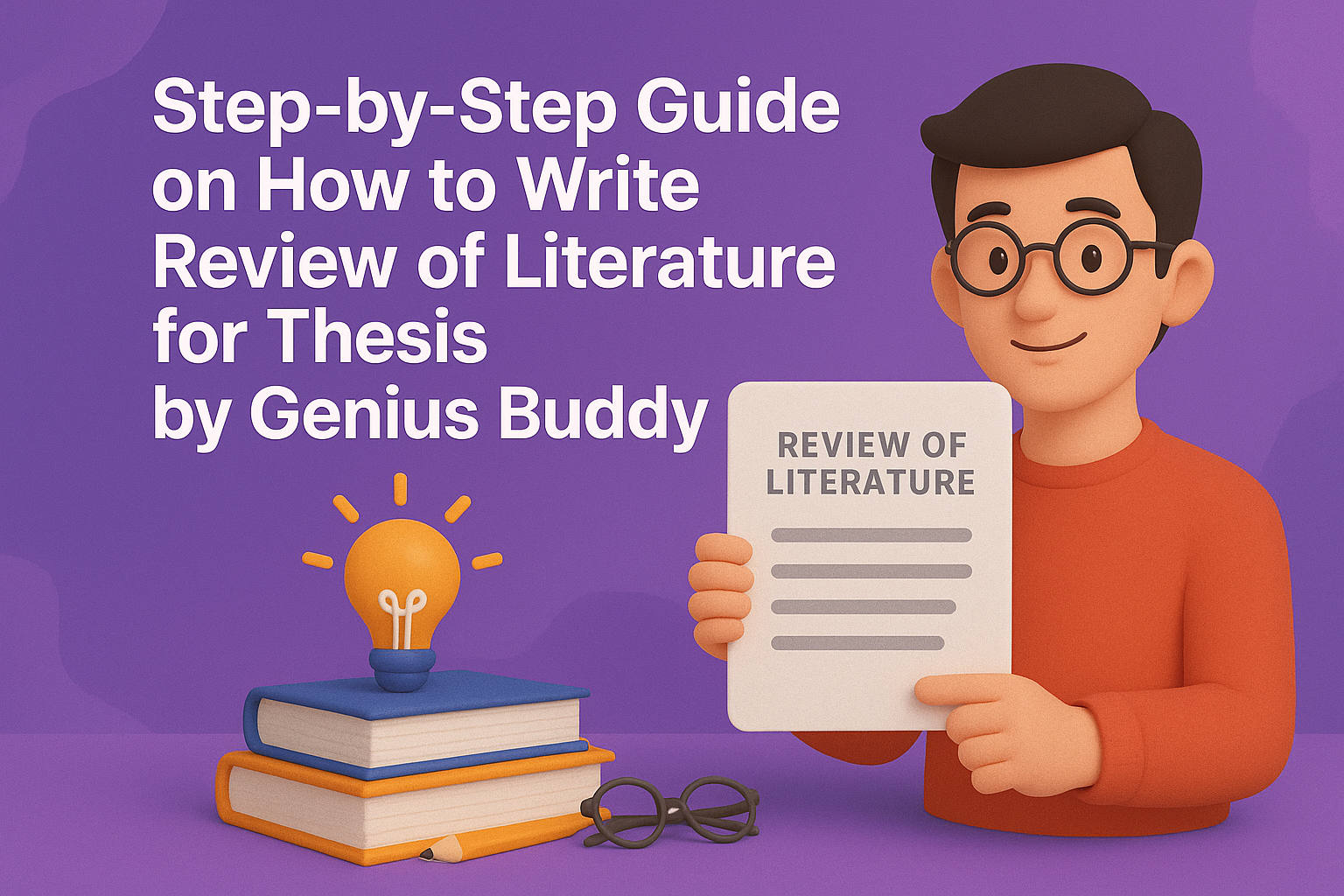 Step-by-Step Guide on How to Write Review of Literature for Thesis by Genius Buddy